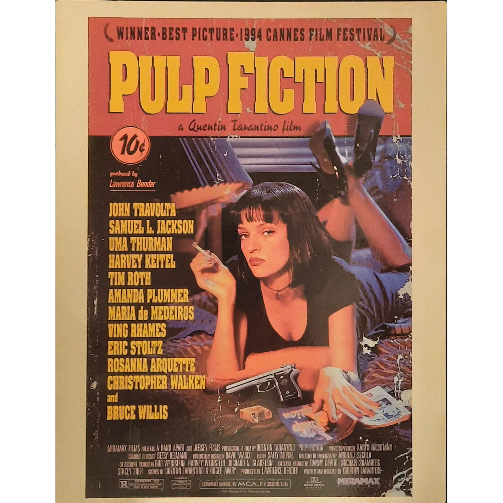 Maxi carte postale Pulp Fiction | Maxi postcard Pulp Fiction