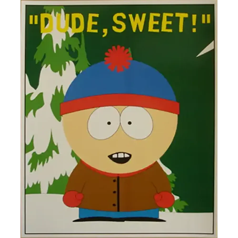 Maxi postcard South Park - Stan