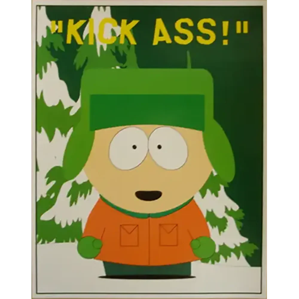 Maxi postcard South Park - Kyle