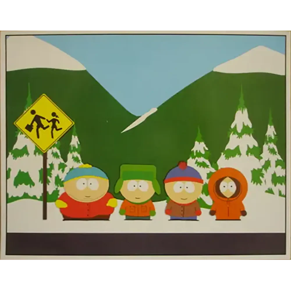 Maxi postcard South Park
