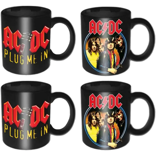 Mini Tasse AC/DC (lot de 4)