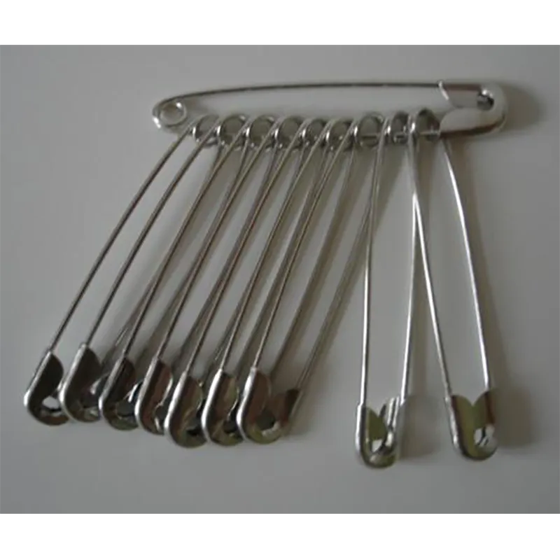 Set of 10 safety pins