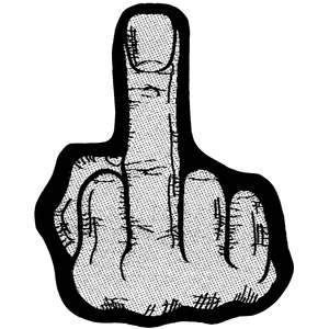 Ecusson Finger – Doigt d’honneur