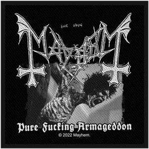 Ecusson Mayhem - Pure Fucking Armageddon