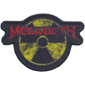 Ecusson Megadeth - Logo Radioactif
