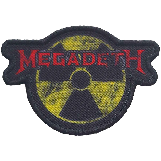 Ecusson Megadeth - Logo Radioactif
