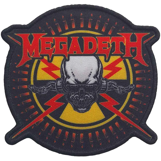 Ecusson Megadeth - Vic Rattlehead Radioactif