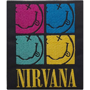 Ecusson Nirvana – Smiley Pop Art