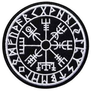 Ecusson Vegvisir – Boussole Viking