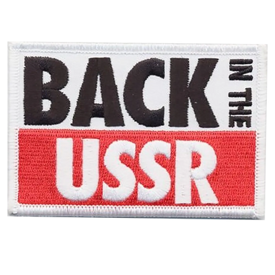 Ecusson Beatles - Back in the USSR