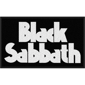 Ecusson Black Sabbath - Logo blanc
