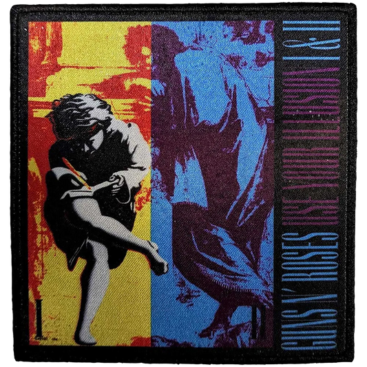 Patch Guns N' Roses Use Your Illusion multicolore 9 × 10 cm | Guns N' Roses Use Your Illusion multicolour patch 9 × 10 cm