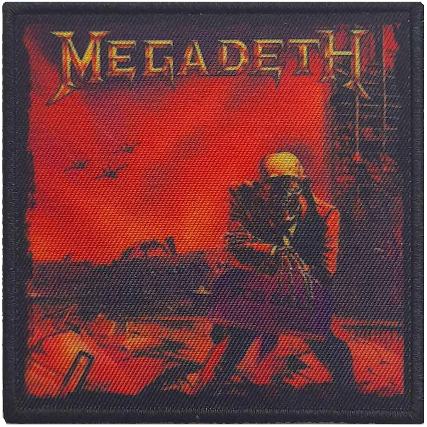 Patch Megadeth Peace Sells Vic Rattlehead 8 × 8 cm | Megadeth Peace Sells Vic Rattlehead patch 8 × 8 cm