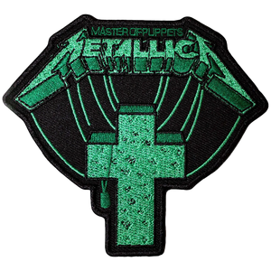 Ecusson Metallica - Master of Puppets vert