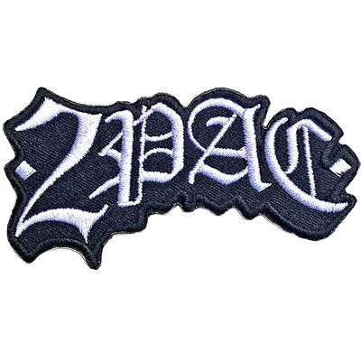 Ecusson Tupac - Logo Old English