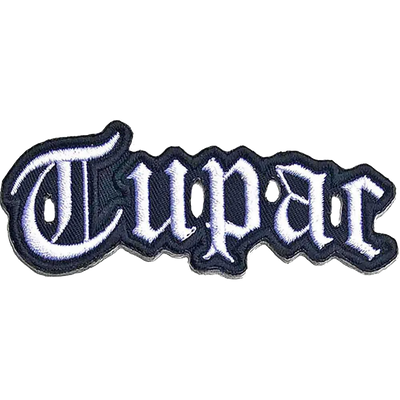 Ecusson Tupac - Logo blanc