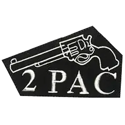 Ecusson Tupac - Revolver