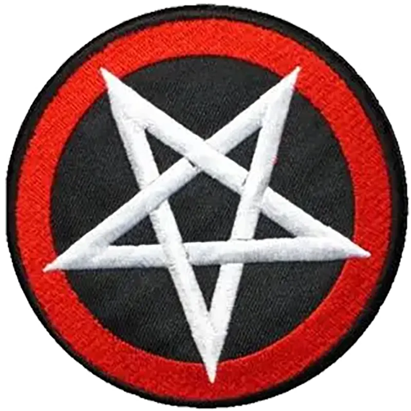 Sew-on patch Pentagram