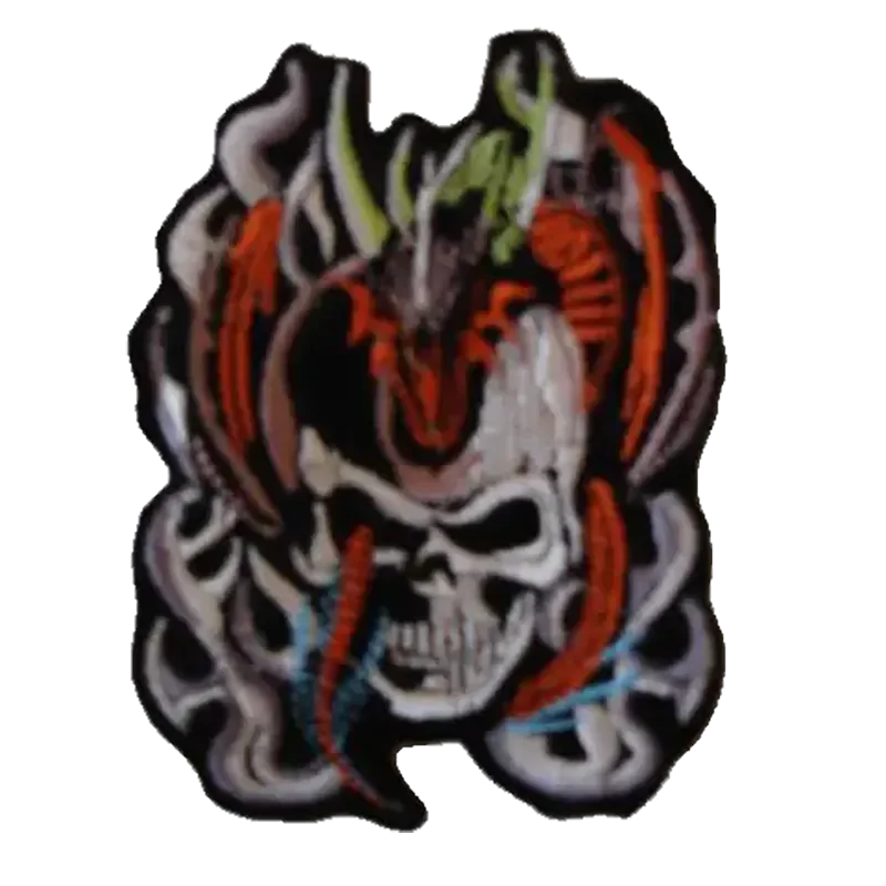Sew-on patch Skull