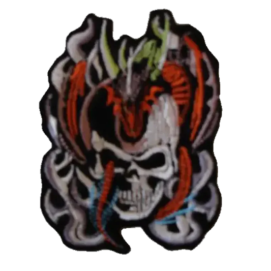 Sew-on patch Skull