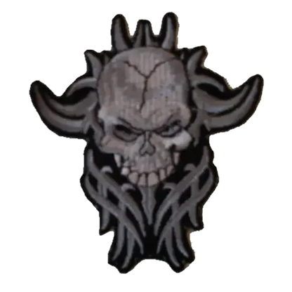 Sew-on patch Skull