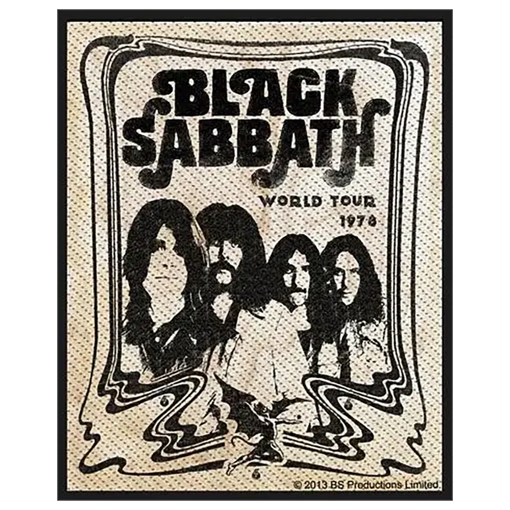 Ecusson Black Sabbath - World tour 1978