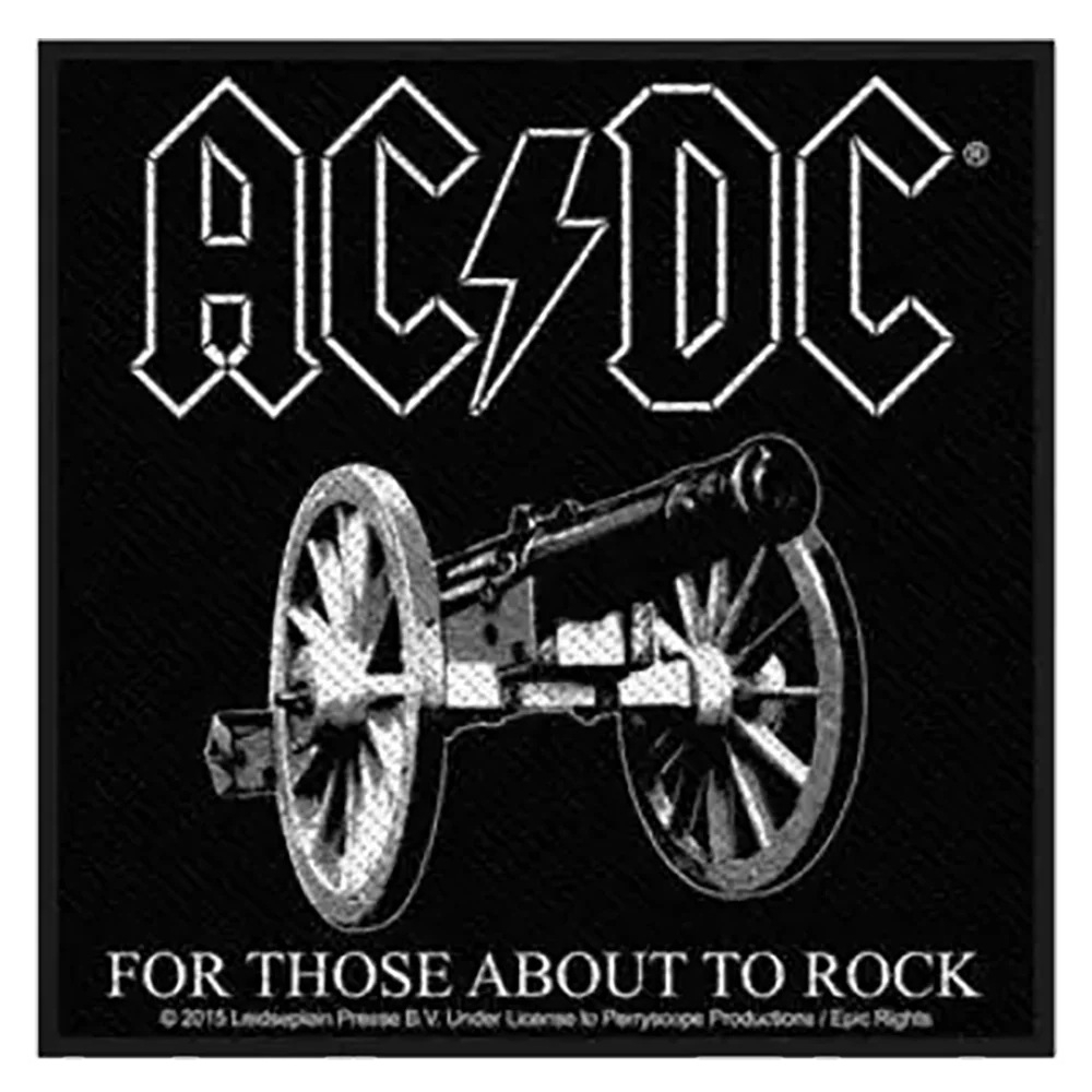 Ecusson AC/DC - For those about to rock