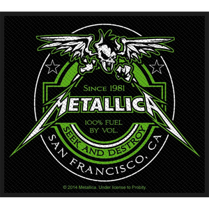 Ecusson Metallica - Seek and Destroy