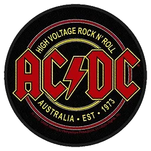 Ecusson AC/DC - High voltage Rock n Roll