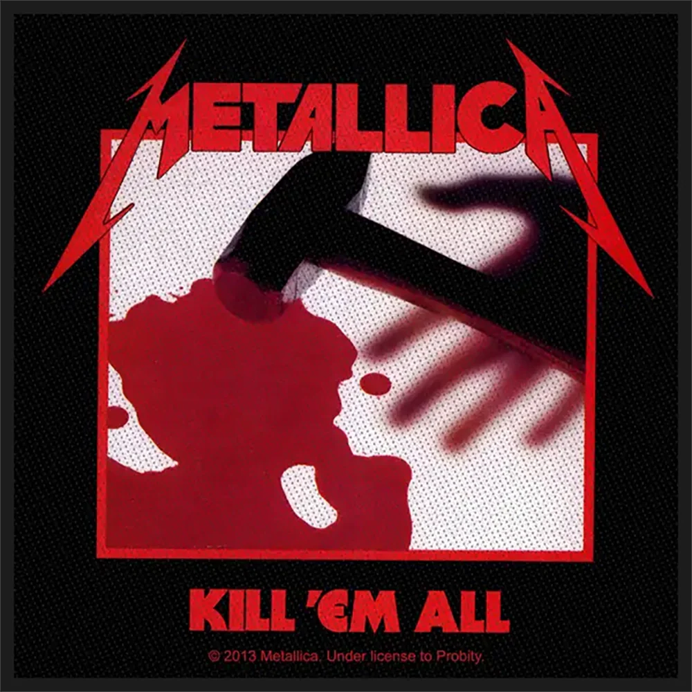 Ecusson Metallica - Kill 'em all | Metallica badge - Kill 'em all