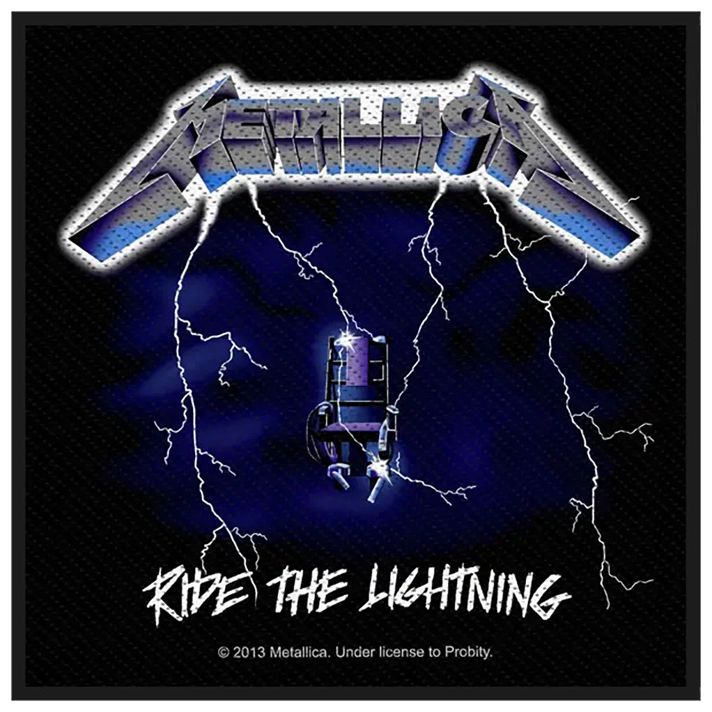Ecusson Metallica - Ride the Lightning
