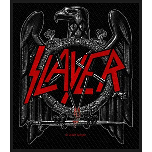 Sew-on patch Slayer - Black eagle