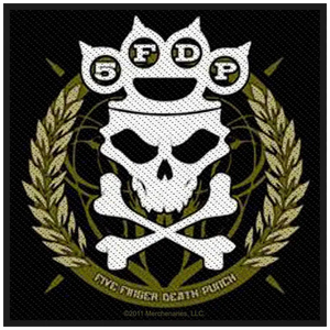 Ecusson Five Finger Death Punch - Knuckles crown