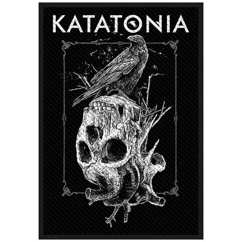 Ecusson Katatonia - Crow skull