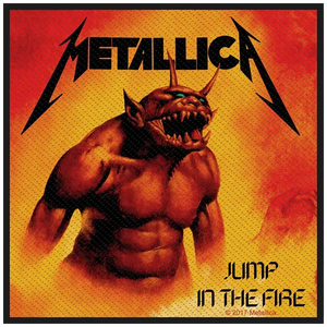 Ecusson Metallica - Jump in the Fire
