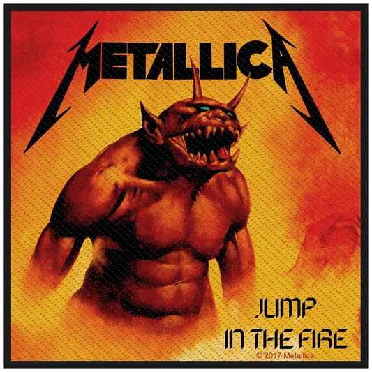 Ecusson Metallica - Jump in the Fire