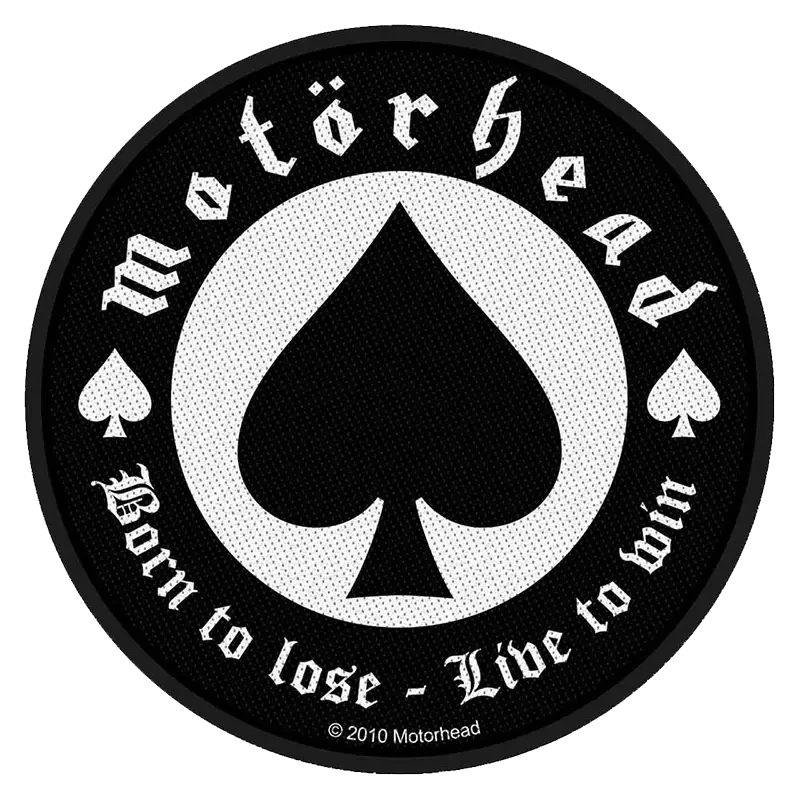 Ecusson Motörhead - Born to Lose Live to Win