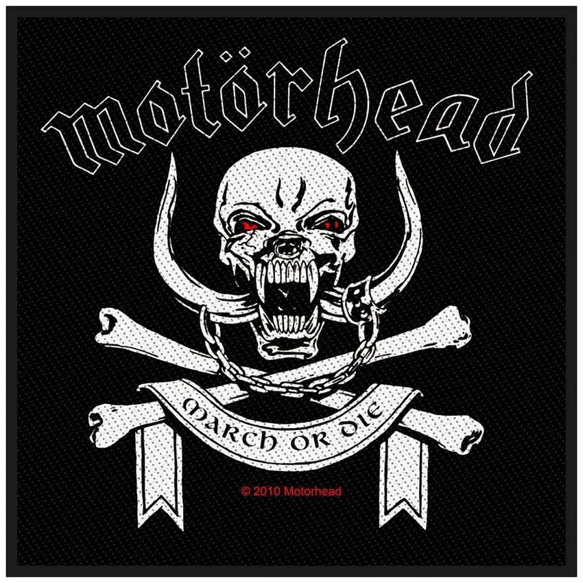 Ecusson Motörhead - March or Die