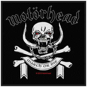 Ecusson Motörhead - March or Die