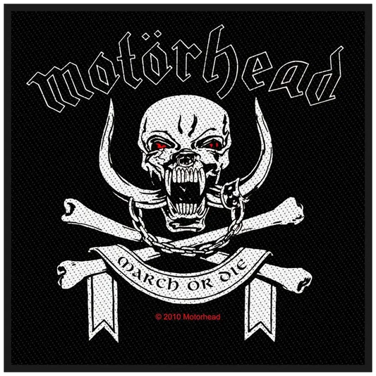 Ecusson Motörhead - March or Die