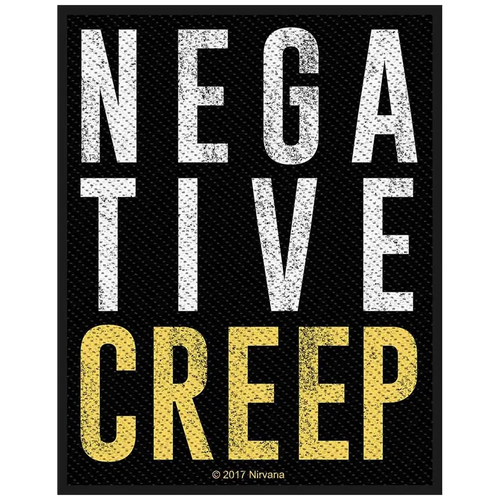 Ecusson Nirvana - Negative Creep