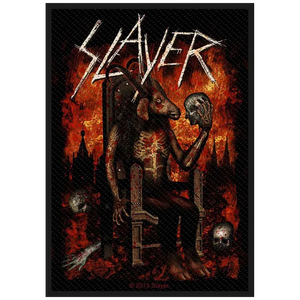 Ecusson Slayer - Devil on throne
