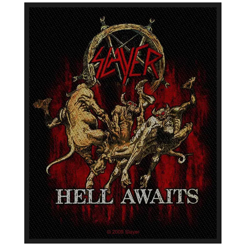 Sew-on patch Slayer - Hell awaits