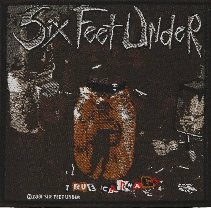 Sew-on patch Six Feet Under - True Carnage