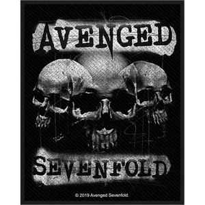 Ecusson Avenged Sevenfold - 3 skulls