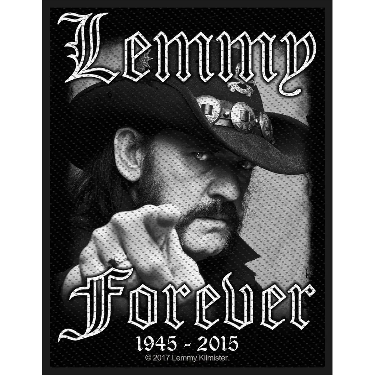 Ecusson Motörhead - Lemmy Forever