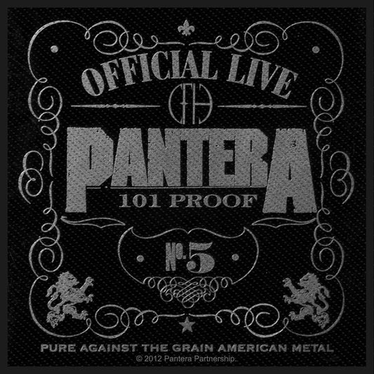 Ecusson Pantera - 101 Proof