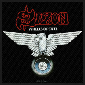 Ecusson Saxon - Wheels of Steel