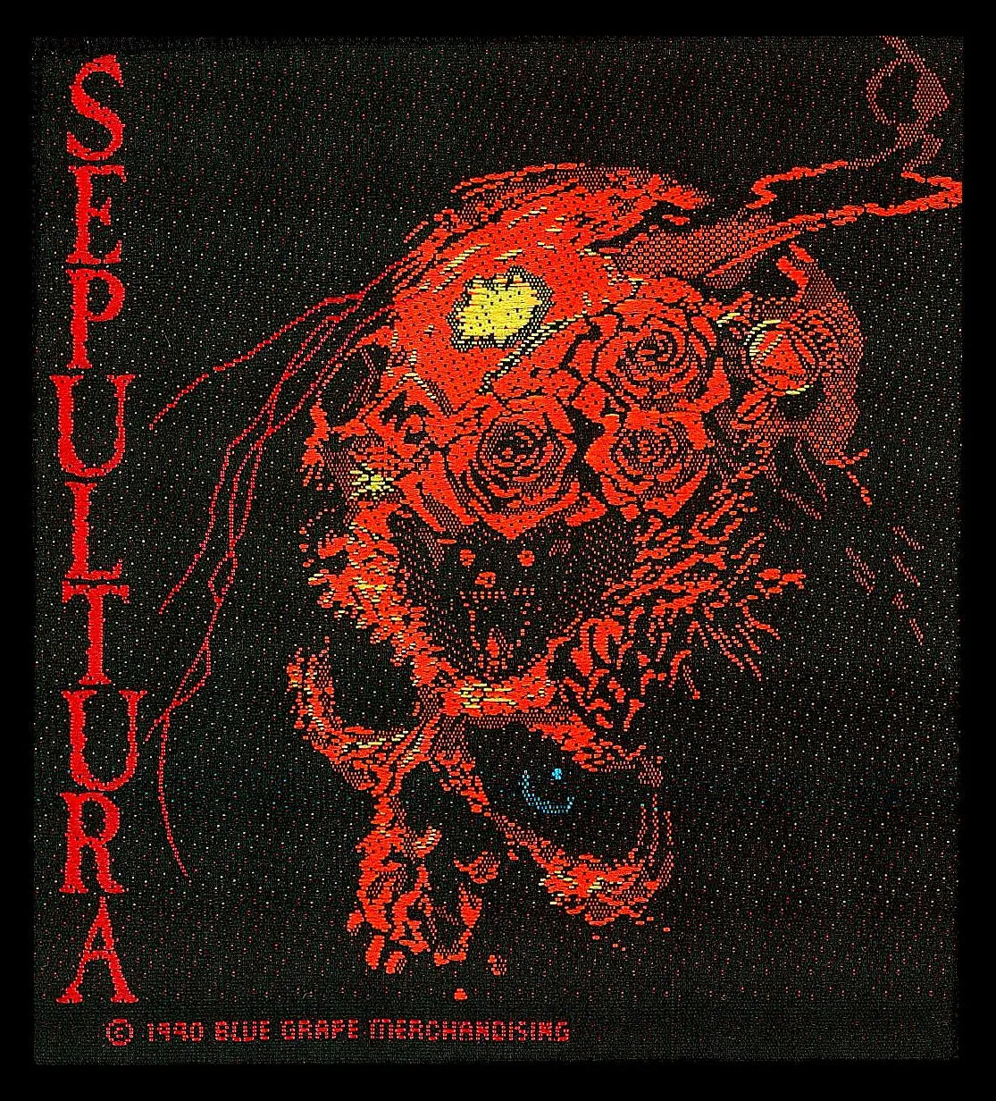 Sew-on patch Sepultura - Beneath the Remains