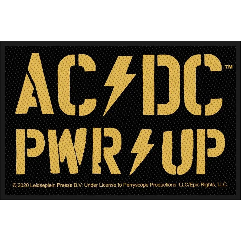Ecusson AC/DC - PWR UP